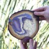Natural Agate Plate J439 2 Natural Agate Plate J439-1 | Himalayan Salt Factory