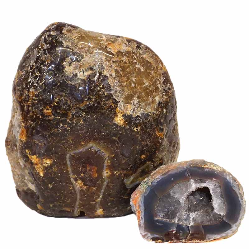 2.47kg River Agate Crystal Lamp with Agate Specimen J545 3 River Agate Crystal Lamp J545 | Himalayan Salt Factory