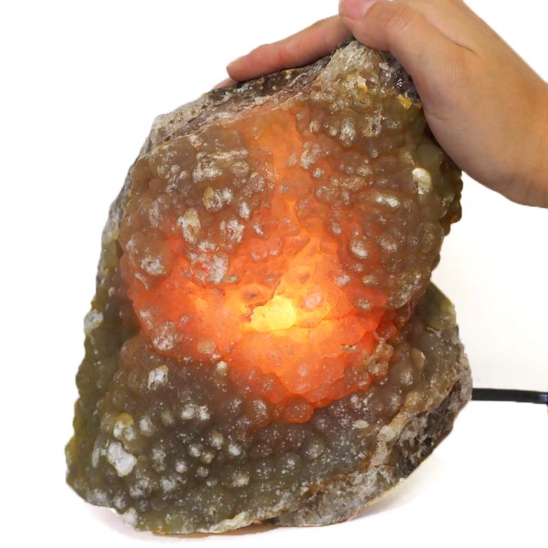3.9kg River Agate Crystal Lamp J565 4 River Agate Crystal Lamp J565-1 | Himalayan Salt Factory