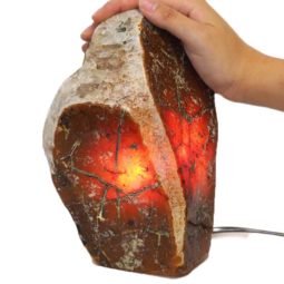 3.2kg River Agate Crystal Lamp J567 5 River Agate Crystal Lamp J567-1 | Himalayan Salt Factory