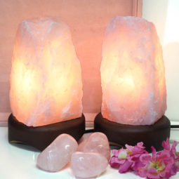Rose Quartz Crystal Lamp Set, Rose Quartz Lamp Perth