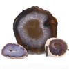 1.1kg Sliced Brazilian Agate Lamp and Mini Agate Crystal Geodes Set J215 2 Sliced Brazilian Agate Lamp and Mini Aagte Crystal Geodes Set J215 | Himalayan Salt Factory