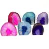 Agate Tealight Candle Holder Set 6 Pieces