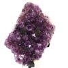 2.36kg Amethyst Cluster With Custom Metal Stand DS213 2 Amethyst Cluster With Custom Metal Stand DS213 | Himalayan Salt Factory