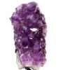 Amethyst Cluster With Custom Metal Stand DS215 | Himalayan Salt Factory