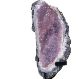 Amethyst Cluster With Custom Metal Stand DS216-1 | Himalayan Salt Factory