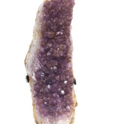 Amethyst Cluster With Custom Metal Stand DS220 | Himalayan Salt Factory