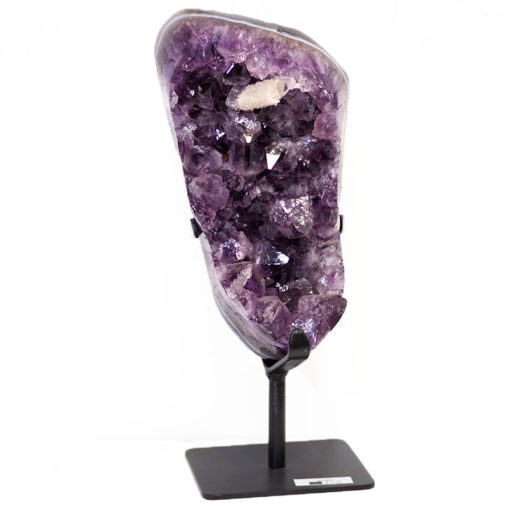 Amethyst Cluster With Custom Metal Stand DS228-1 | Himalayan Salt Factory