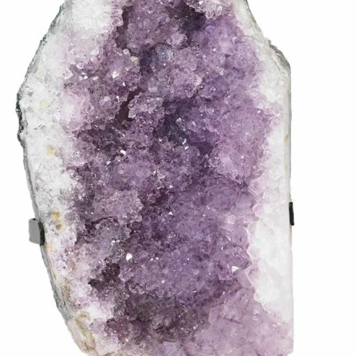 Amethyst Cluster With Custom Metal Stand DS236-1 | Himalayan Salt Factory