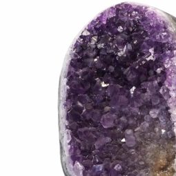 Amethyst Geode On Metal Stand DJ589-1 | Himalayan Salt Factory