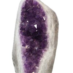 Amethyst Geode On Metal Stand DJ591-1 | Himalayan Salt Factory