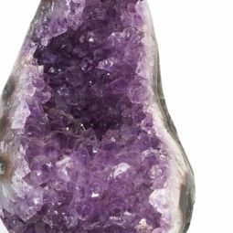 Amethyst Geode On Metal Stand DJ595-1 | Himalayan Salt Factory