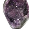 1.64kg Amethyst Cluster With Custom Metal Stand DJ600 1 Amethyst Geode On Metal Stand DJ600-1 | Himalayan Salt Factory