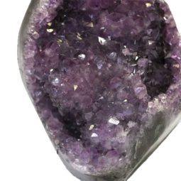Amethyst Geode On Metal Stand DJ600-1 | Himalayan Salt Factory