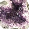 1.629kg Amethyst Cluster With Custom Metal Stand DJ602 2 Amethyst Geode On Metal Stand DJ602-1 | Himalayan Salt Factory | Himalayan Salt Factory
