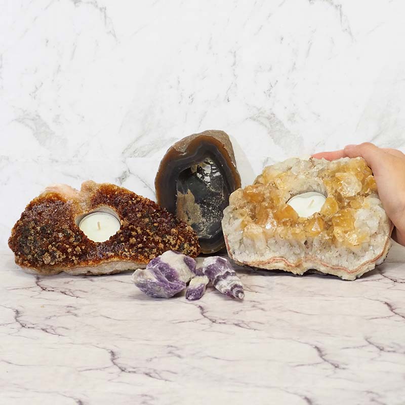 2.82Kg Crystal Balancing Set J791 5 Crystal Balancing Set J791 | Himalayan Salt Factory