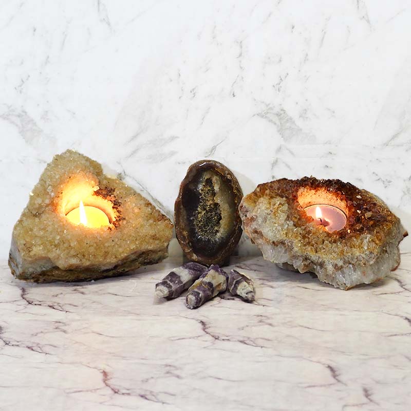 2.31Kg Crystal Balancing Set J792 4 Crystal Balancing Set J792 | Himalayan Salt Factory