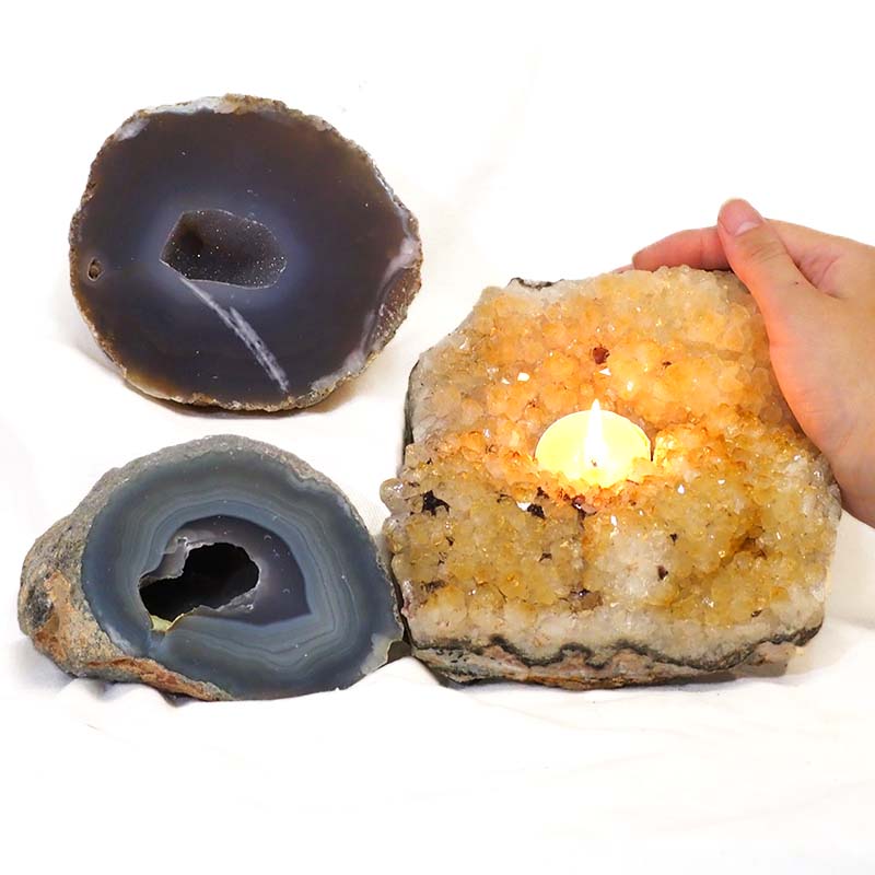 3.55Kg Crystal Energy Set J798 4 Crystal Energy Set J798 | Himalayan Salt Factory