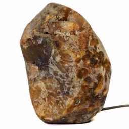 River Agate Crystal Lamp J723 | Himalayan Salt Factory