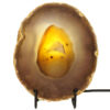 1kg Thick Sliced Brazilian Crystal Agate Lamp CF855 2 Sliced Brazilian Crystal Agate Lamp CF855 | Himalayan Salt Factory