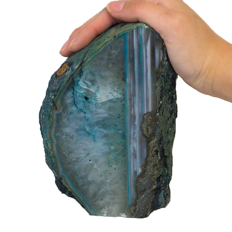 0.84Kg Agate Crystal Lamp J944 5 Agate Crystal Lamp J944 | Himalayan Salt Factory