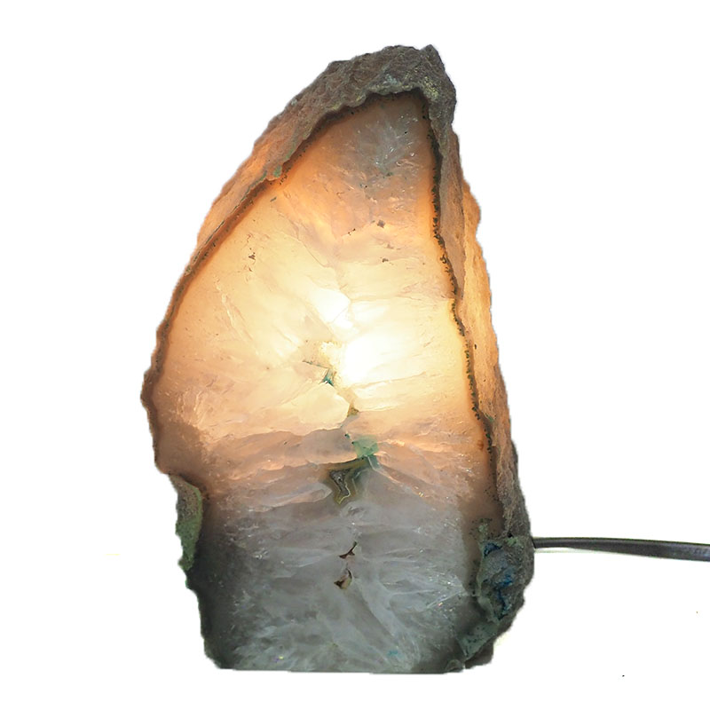 1.73Kg Agate Crystal Lamp J951 4 Agate Crystal Lamp J950 | Himalayan Salt Factory