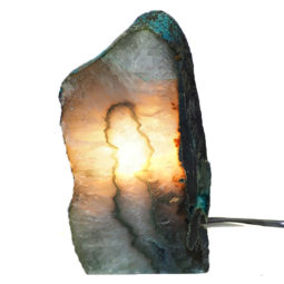 Agate Crystal Lamp J951 | Himalayan Salt Factory