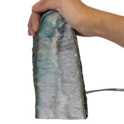 2.05Kg Agate Crystal Lamp J952 8 Agate Crystal Lamp J952 | Himalayan Salt Factory
