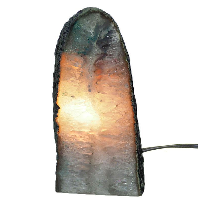 2.05Kg Agate Crystal Lamp J952 4 Agate Crystal Lamp J952 | Himalayan Salt Factory