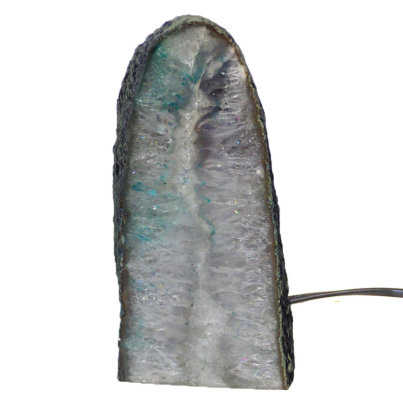 2.05Kg Agate Crystal Lamp J952 3 Agate Crystal Lamp J951=2 | Himalayan Salt Factory