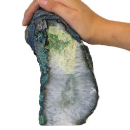 2.1Kg Agate Crystal Lamp J953 8 Agate Crystal Lamp J9523| Himalayan Salt Factory