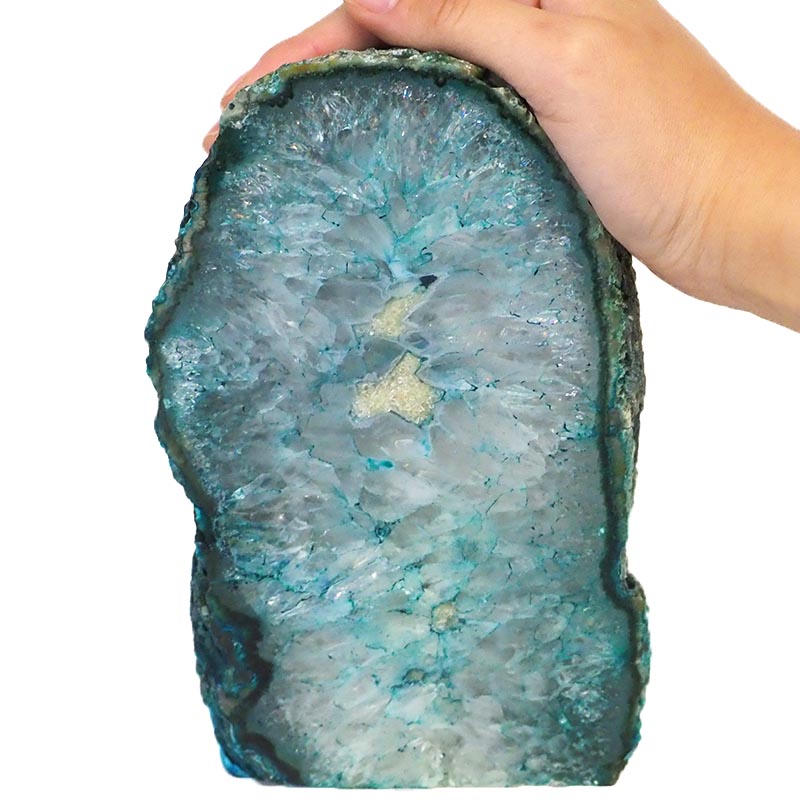2.05Kg Agate Crystal Lamp J955 5 Agate Crystal Lamp J955 | Himalayan Salt Factory