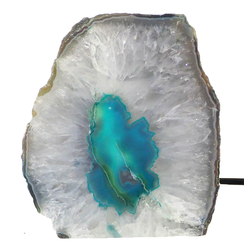 2.53Kg Agate Crystal Lamp J958 3 Agate Crystal Lamp J958 | Himalayan Salt Factory