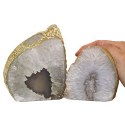 2.2Kg Agate Crystal Lamp with Agate Crystal Tealight Holder J903 8 Agate Crystal Lamp with Agate Crystal Tealight holder J903 | Himalayan Salt Factory |
