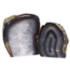 2.15Kg Agate Crystal Lamp with Agate Crystal Tealight Holder J908 2 Agate Crystal Lamp with Agate Crystal Tealight holder J908 | Himalayan Salt Factory