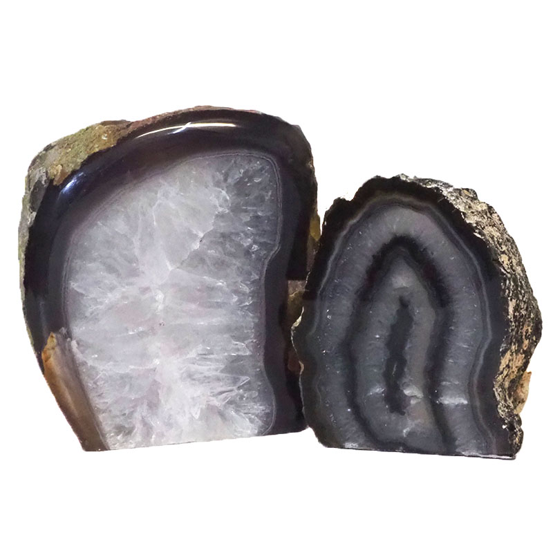 2.15Kg Agate Crystal Lamp with Agate Crystal Tealight Holder J908 3 Agate Crystal Lamp with Agate Crystal Tealight holder J908 | Himalayan Salt Factory