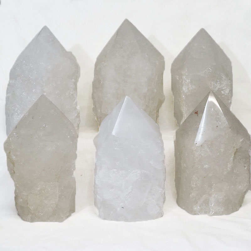 Clear Quartz Point Lamp (220-240V) 7 Clear Quartz Point Lamp | Himalayan Salt Factory