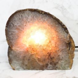 2.85Kg Natural Agate Crystal Lamp J939 7 Natural Agate Crystal Lamp J939 | Himalayan Salt Factory