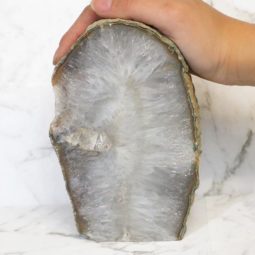 1.5Kg Natural Agate Crystal Lamp J934 8 Natural Agate Crystal Lamp J934 | Himalayan Salt Factory