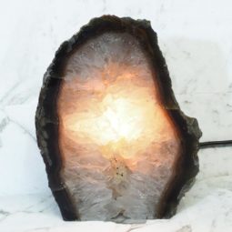 2.24Kg Natural Agate Crystal Lamp J937 7 Natural Agate Crystal Lamp J937 | Himalayan Salt Factory