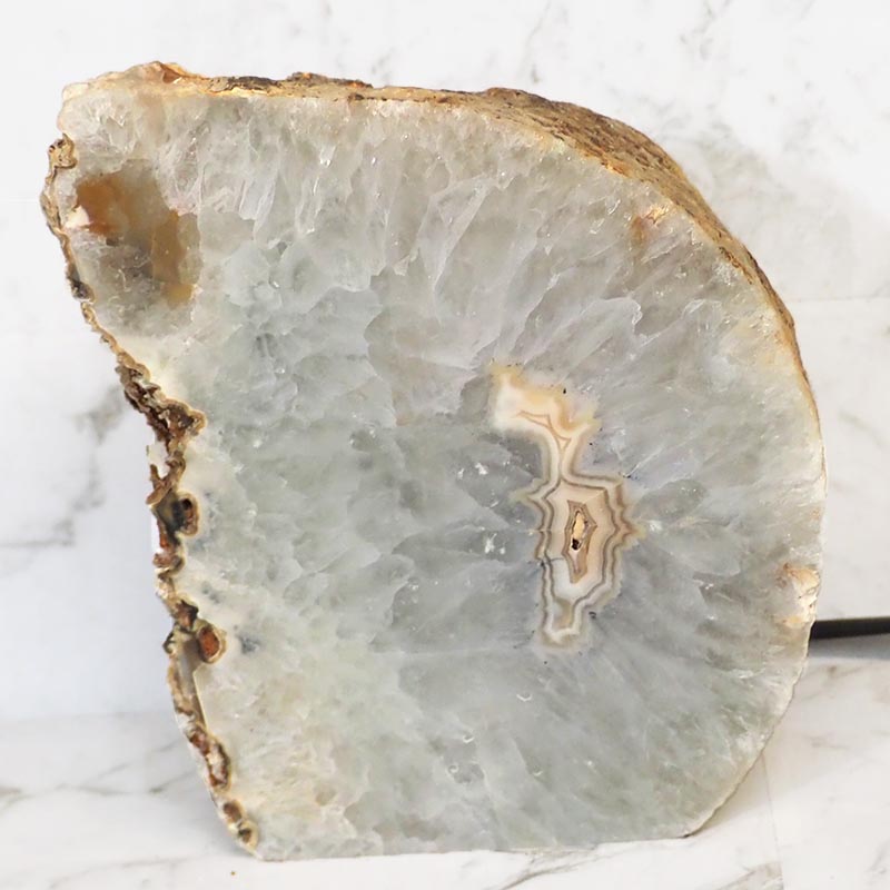 2.9Kg Natural Agate Crystal Lamp J938 3 Natural Agate Crystal Lamp J938 | Himalayan Salt Factory