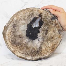 2.3Kg Natural Agate Crystal Plate J897 5 Natural Agate Crystal Plate J897 | Himalayan Salt Factory