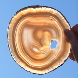 Natural Agate Plate J841 | Himalayan Salt Factory