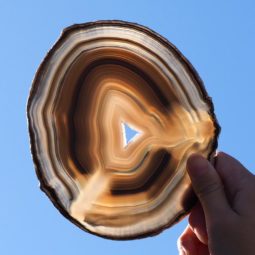 Natural Agate Plate J843 | Himalayan Salt Factory
