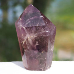 Natural Amethyst Crystal Point J818 | Himalayan Salt Factory
