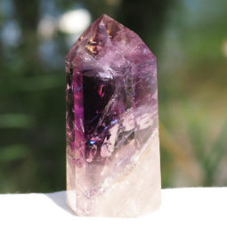 Natural Amethyst Crystal Point J821 | Himalayan Salt Factory