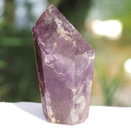 Natural Amethyst Crystal Point J825 | Himalayan Salt Factory