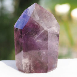 Natural Amethyst Crystal Point J827 | Himalayan Salt Factory