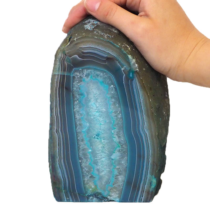 1.94Kg Agate Crystal Lamp J1012 5 Agate Crystal Lamp J1012 | Himalayan Salt Factory
