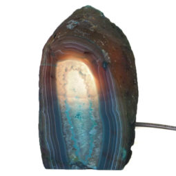1.94Kg Agate Crystal Lamp J1012 7 Agate Crystal Lamp J1012 | Himalayan Salt Factory